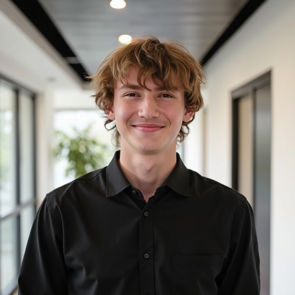 Caleb Mancini, AI Solutions Engineer professional headshot